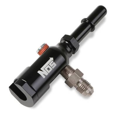NOS Billet Fuel Line Adapter Fits 3/8 Tube