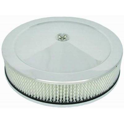 Racing Power 14" X 3" Air Cleaner Kit - Paper Flat Base