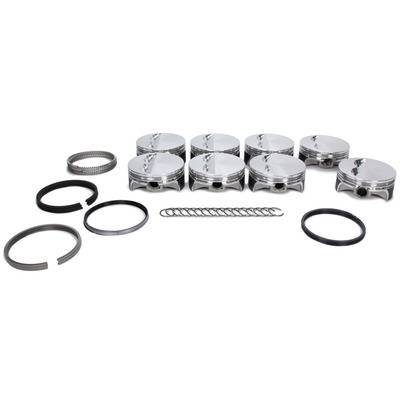 Sportsman Racing Products SB Chevy Flat Top Pro-Series Piston & Ring Set 4.125