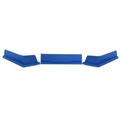 Dominator Air Valance - Dirt Modified - 3 Piece - Molded Plastic - Blue