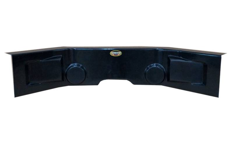 Dominator Dash Panel - Flat Black - 30in Wide
