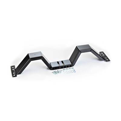 G Force Transmission Crossmember - Double Hump - Bolt-On - Black- 2WD - GM Full-Size Truck 1967-75