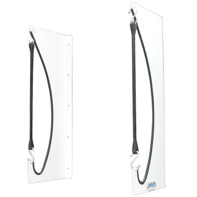 HRP Sprint Nose Wing Rack - Aluminum - White Powder Coat