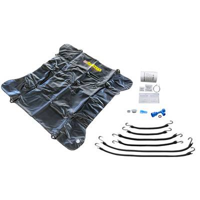 ShurTrax ShurTrax Traction Weight - 60 x 56 x 3" - Up To 500 lb. - Repair Kit Included - Vinyl - Black - Full-Size Truck Bed
