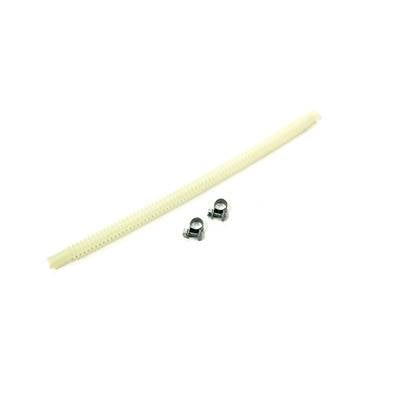 ATL Corregated Fuel Tube - 5/16" I.D. - 12" Length - Includes (2) Clamps