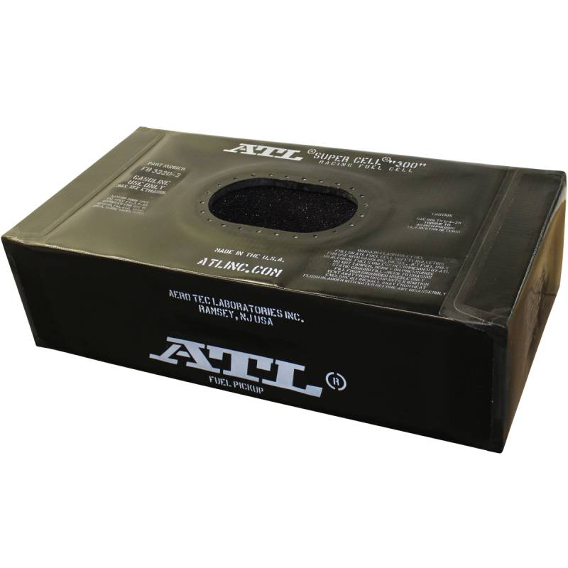 ATL Super Cell 300 Series Bladder w/ SF112 Foam w/ 3-Door Surge Tank - 22 Gallon - 33 x 17 x 9.25 - Fits SU322D-2 - FIA FT3.5
