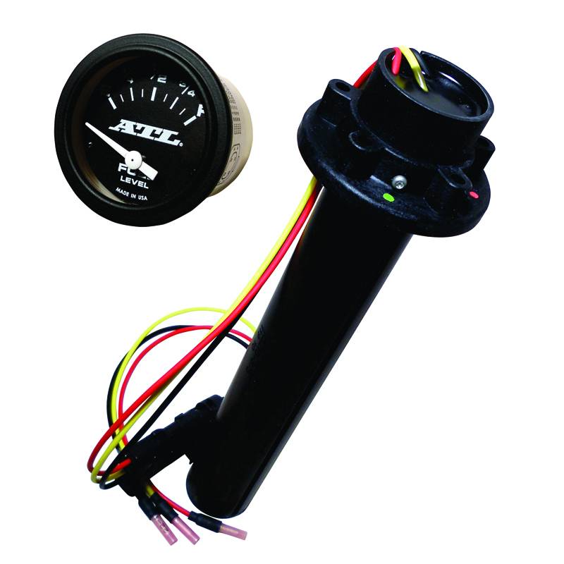 ATL Fuel Gauge Kit w/ Fuel Level Probe - 2-1/4" Diameter Gauge - Float Style - 13" - 240-33 Ohm