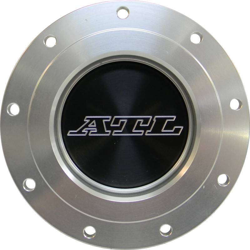 ATL Dry Break Receptacle - Tank Mount - 2-1/4" Female - 4" Bolt Circle - 9 Hole