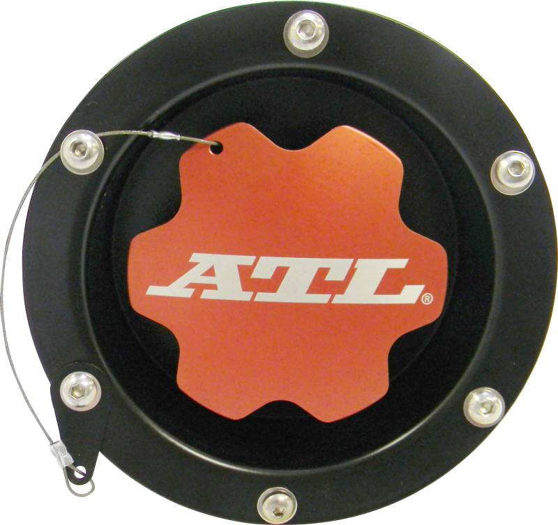 ATL Recessed Fender Filler w/ Billet Aluminum Cap - 2-1/4" O.D. Fill - Steel