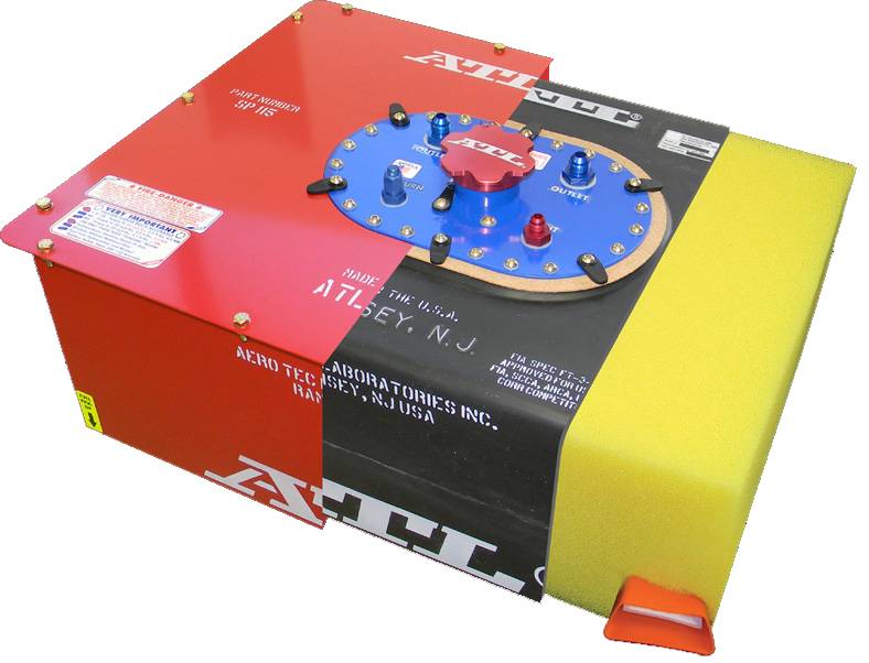 ATL Sports Cell Fuel Cell - 22 Gallon - 26 x 26 x 9 - Red - FIA FT3