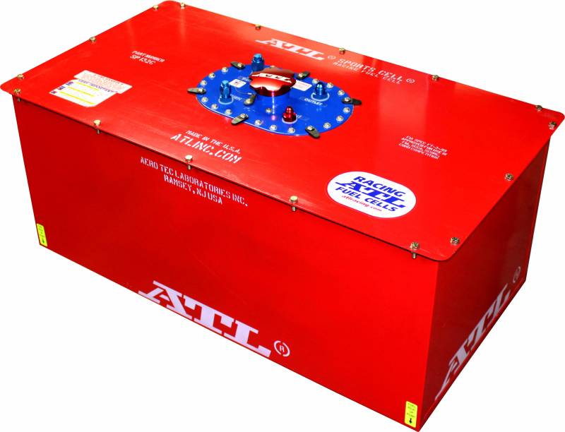 ATL Sports Cell Fuel Cell - 32 Gallon - 26 x 26 x 14 - Red - FIA FT3