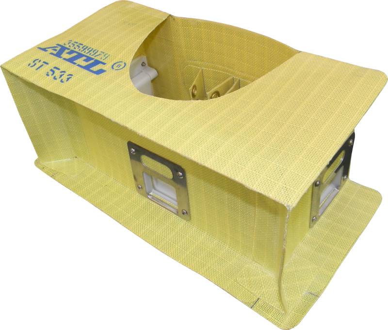 ATL 2-Pump Fabric Surge Tank - 1 Gallon - 3 Door - 10" x 10" x 5"