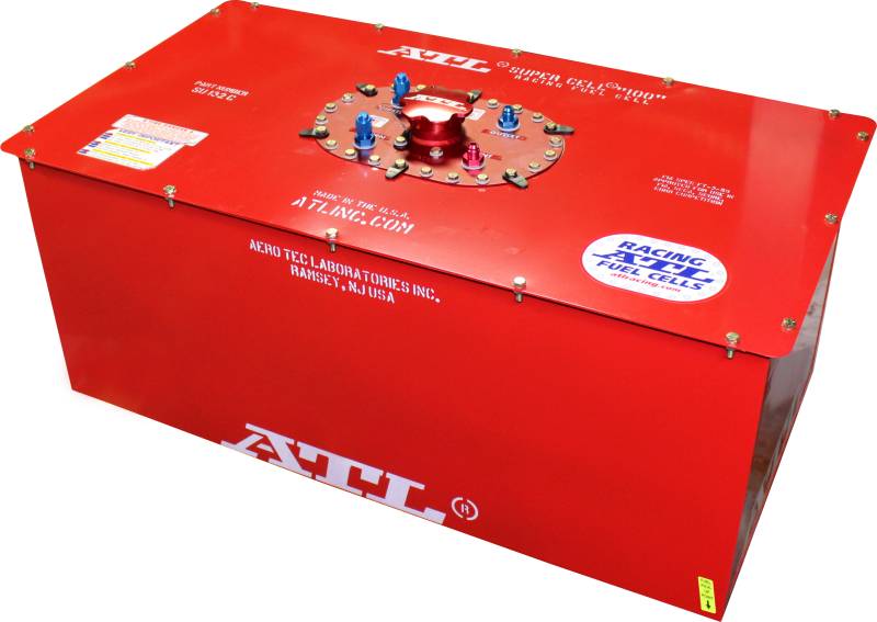 ATL Super Cell 100 Series Fuel Cell - 32 Gallon - 26 x 19 x 17 - Red - FIA FT3