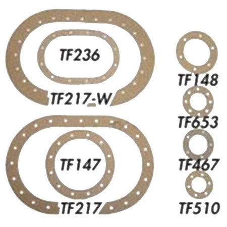 ATL Viton Fill Plate Gasket - 3" Bolt Circle - 6-Bolt