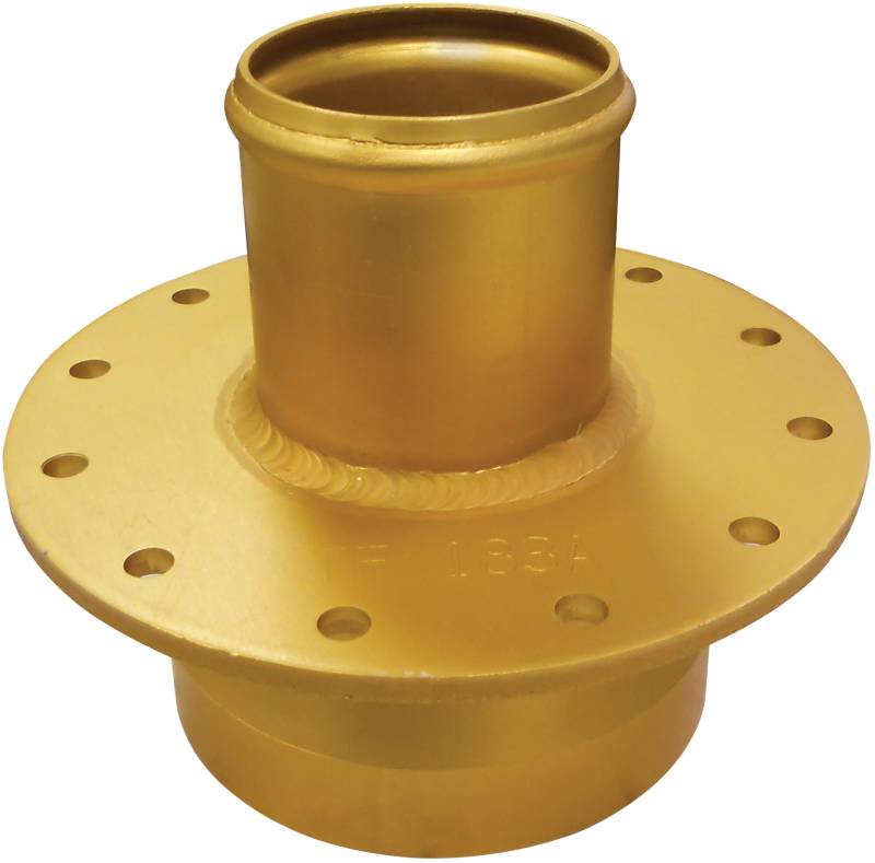 ATL Quick-Fill Neck w/ Flapper Fill Valve -2-1/4" O.D. 90 Fill - Aluminum