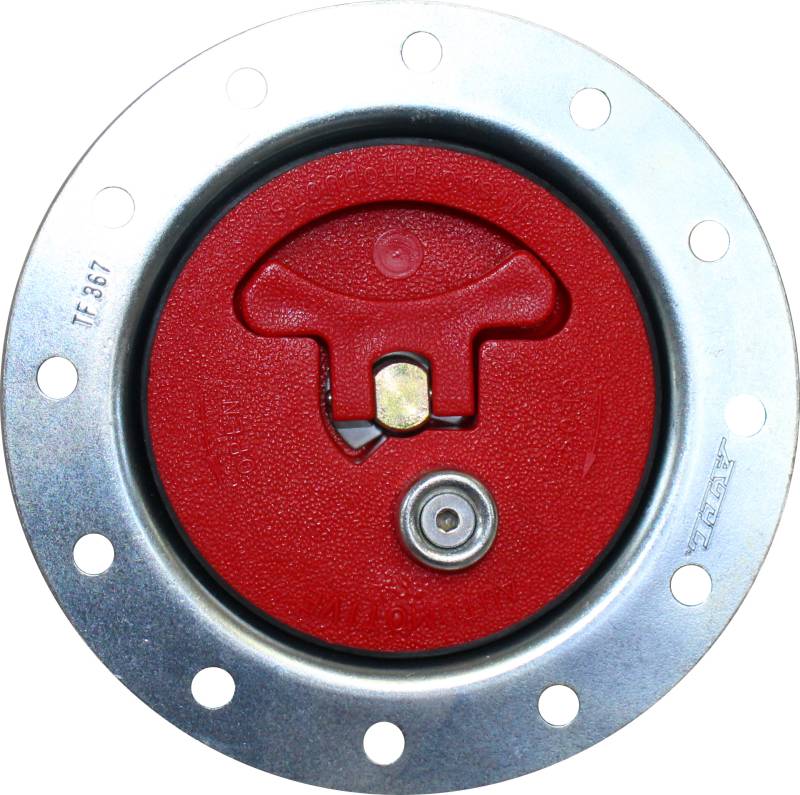 ATL Flush Mount Aircraft Type Cap - Poly - 3.0" Opening - 4-3/4" Bolt Circle