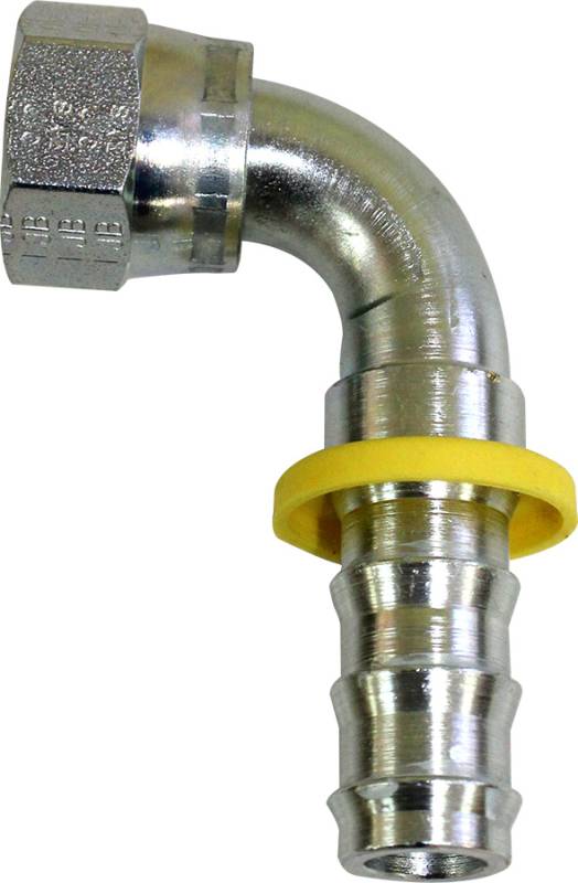 ATL 90 Push-Lock Hose End - 5/8 I.D. - #10 - Steel