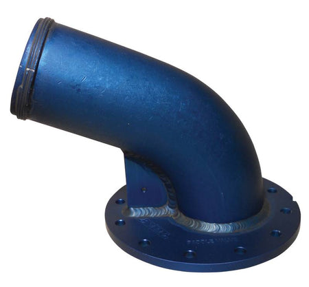 ATL Ultra-Quick Fill Neck w/ Paddle Valve - 2-1/4" O.D. 22 Fill - 4-3/4" Bolt Circle - Aluminum