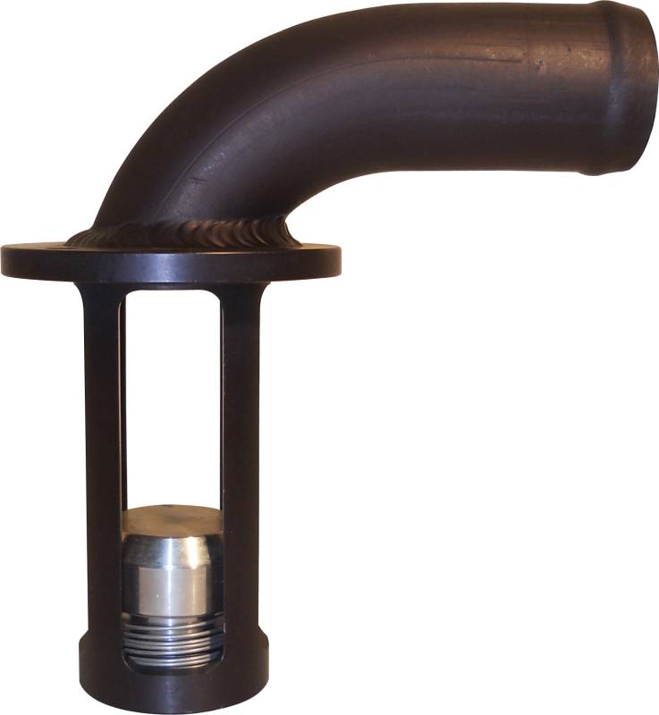 ATL Bullet Style Rollover Vent-Check Valve - 1-1/2" O.D. - 92 - 2-1/2" Bolt Circle - Anodized Aluminum