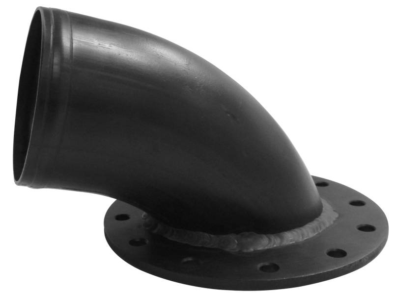 ATL Ultra-Quick Fill Neck w/ Paddle Valve - 3" O.D. 45 Fill - 4-3/4" Bolt Circle - Aluminum
