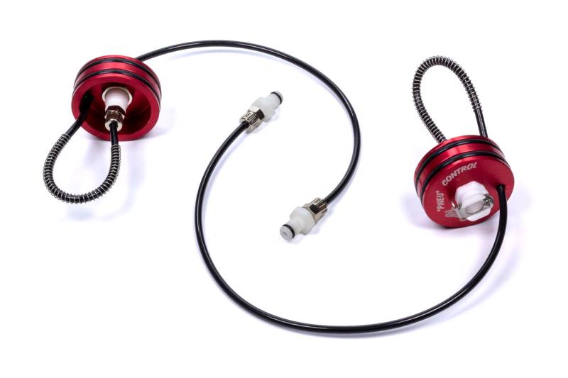 Conroy Tire Pressure Relief Valve Kit - Pneu Control - 1.875" Diameter - Aluminum - Red Anodized - Winters Axles