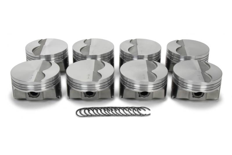 Icon FHR Forged Piston - 3.780 in Bore - 1.5 x 1.5 x 3.0 mm Ring Groove - Minus 2.90 cc - GM LS-Series - Set of 8 IC9986C.STD