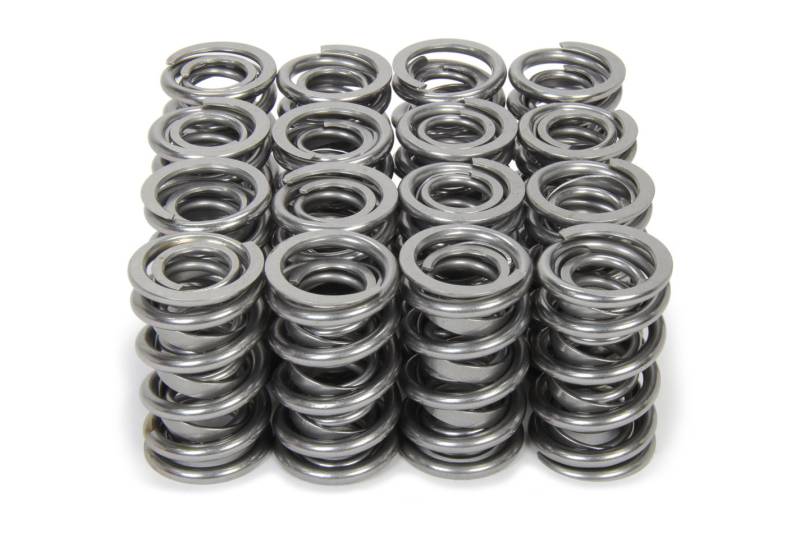 Isky Cams Max-Life Dual Valve Springs w Damper - 644 lb./in Spring Rate - 1.150" Coil Bind - 1.570" OD (Set of 16)