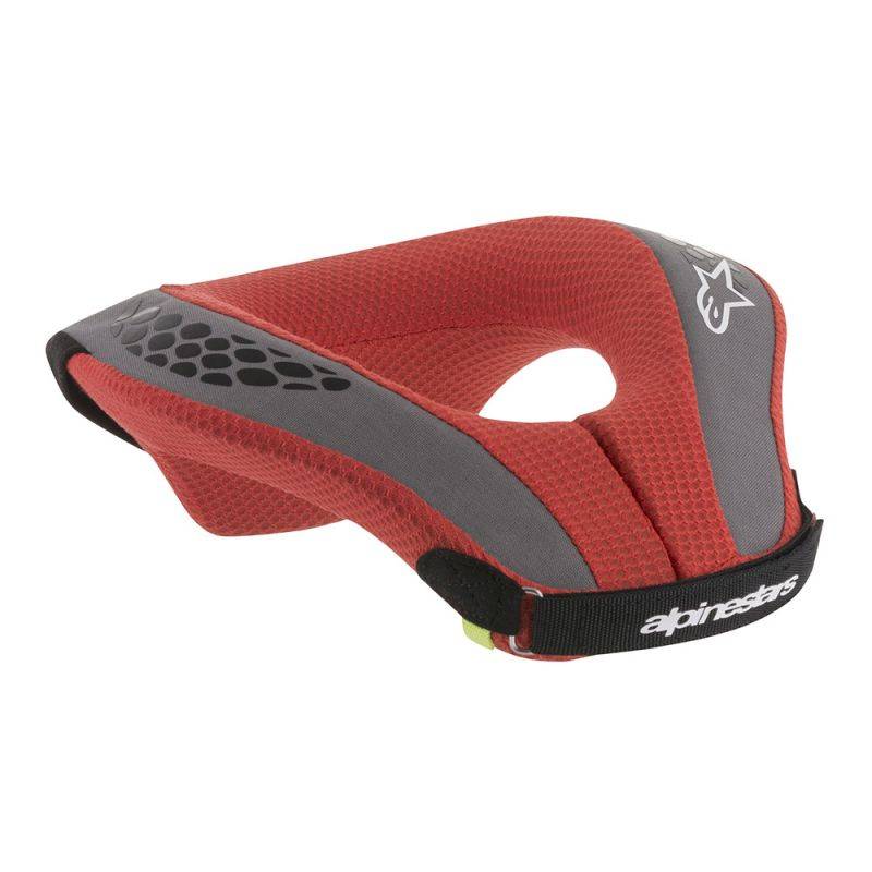 Alpinestars Sequence Youth Neck Roll - Black/Red - Size S/M