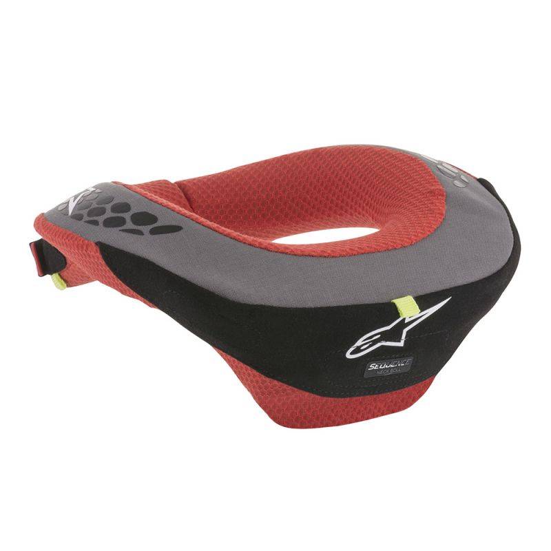 Alpinestars Sequence Youth Neck Roll - Black/Red - Size S/M