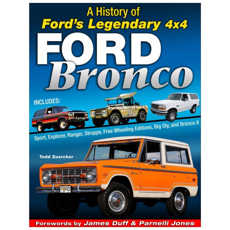 S-A Books History Of The Ford Bronco - 192 Page - Hardcover