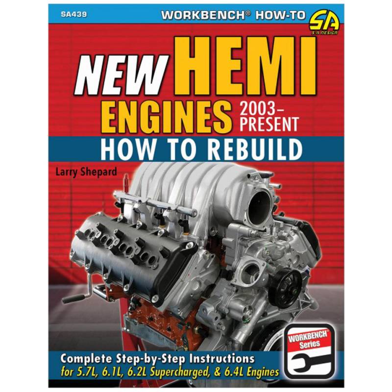S-A Books How to Rebuild New Hemi Engines - 144 Pages - Paperback