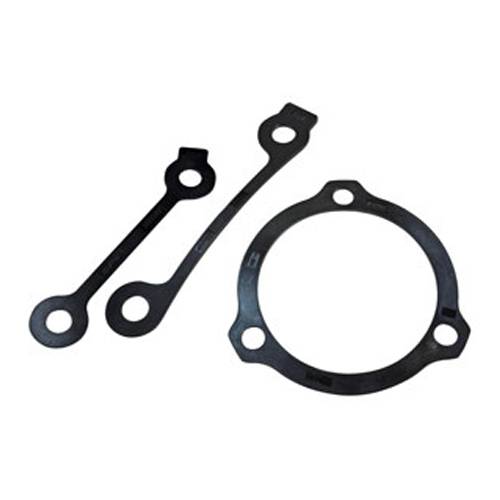 SPC Performance Front Hub Camber Shim - 1.00" - Caliper Bracket Included - Nylon - Black - Jeep 1984-2018