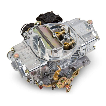 Holley Street Avenger Carburetor - 4-Barrel - 870 CFM - Square Bore - Electric Choke - Vacuum Secondary - Dual Inlet - Chromate