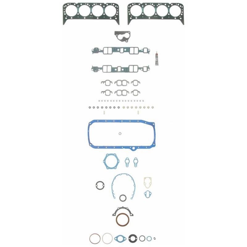 Fel-Pro Engine Gasket Set - Small Block Chevrolet 5.0L TBI 87-93