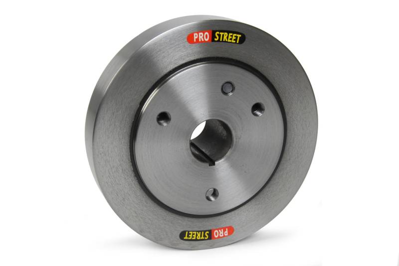 PRO/RACE Pro Street Harmonic Balancer - 6.75" OD - Iron - External Balance - Small Block Chevy