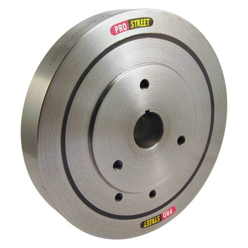 PRO/RACE Pro Street Harmonic Balancer - 8.0" OD - Iron - Internal Balance - Small Block Chevy
