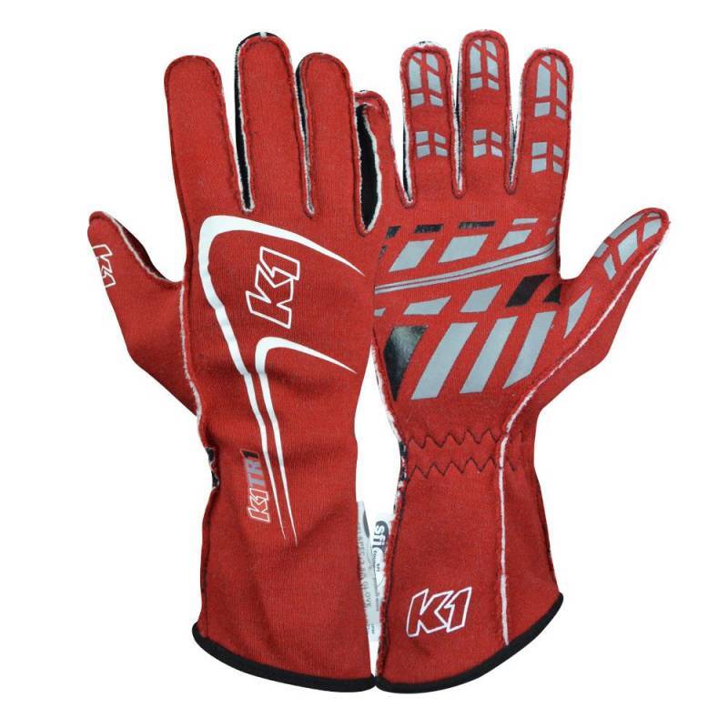 K1 RaceGear Track 1 Glove - Red