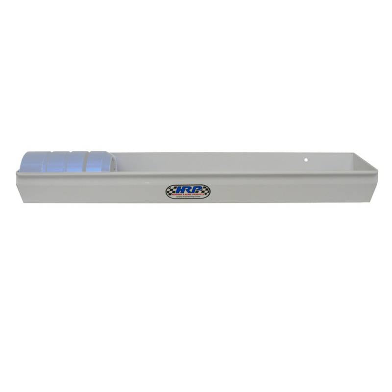 HRP Wheel Spacer Rack - Wall Mount - 23" Thick - Aluminum - White Powder Coat
