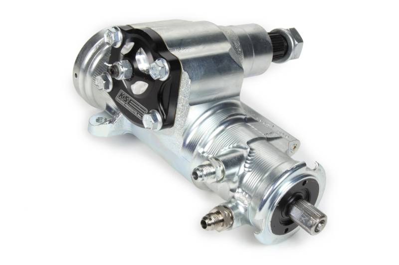 KSE Sportsman 700 Series Light Weight Power Steering Box - 3-Bolt - 3/4" 30 Spline - 6 to 1 Ratio - 0.210" Valve - Iron