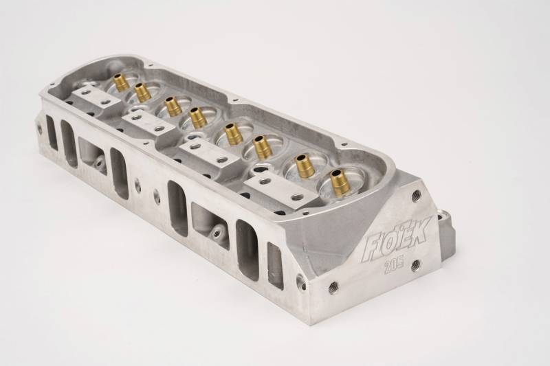 Flo-Tek The Hammer Cylinder Head - Assembled - 2.080 / 1.600 in Valves - 205 cc Intake - 60 cc Chamber - 1.580 in Springs - Small Block Ford 2205-SR-505