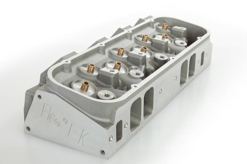 Flo-Tek BB Chevy 360cc Aluminum Cylinder Head Assembled