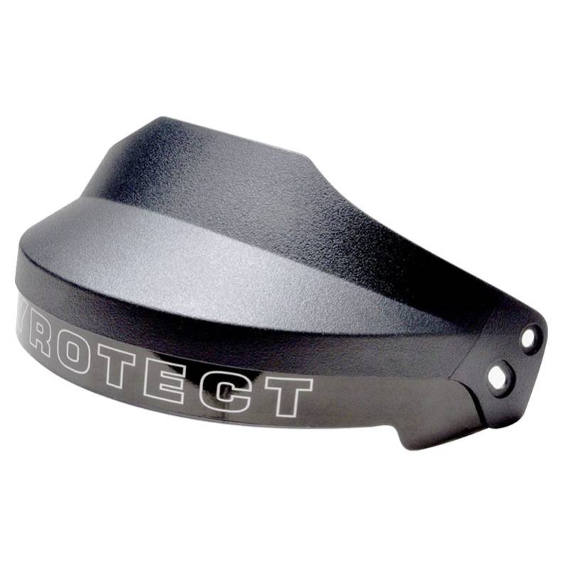Pyrotect Helmet Visor for Open Face/Full Face Helmets - Black