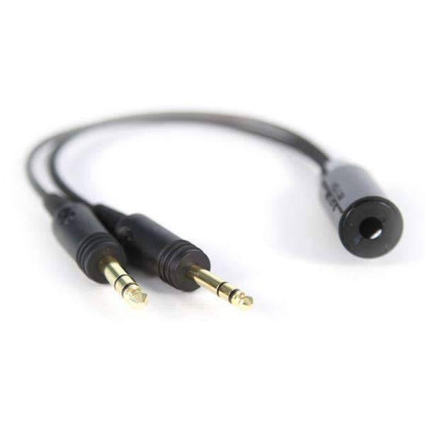 Rugged Radios Helicopter to General Aviation Headset Adapter