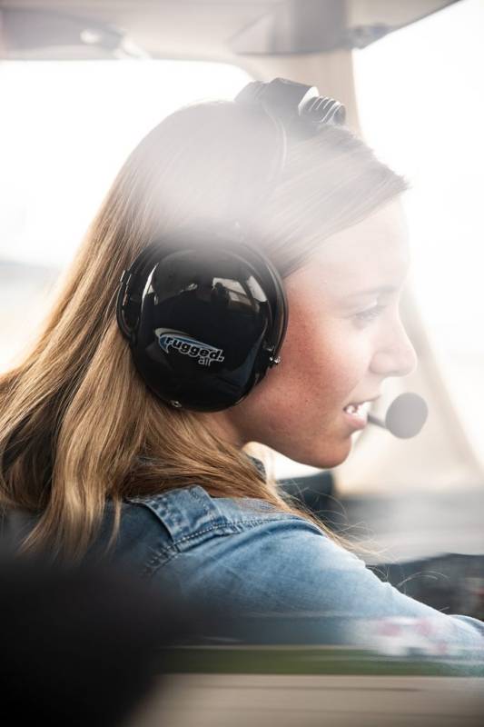 Rugged Radios Rugged Radios Air RA200 General Aviation Student Pilot Instructor Headset