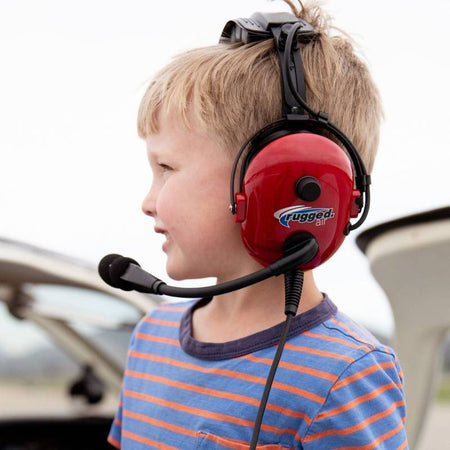 Rugged Radios Rugged Radios Air RA250 Children's General Aviation Pilot Headset