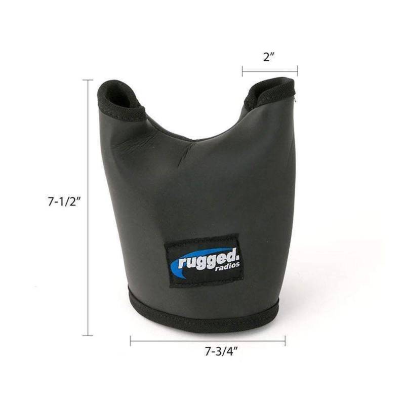 Rugged Radios Baja Boot Mobile Radio & Intercom Weather Guard Protection