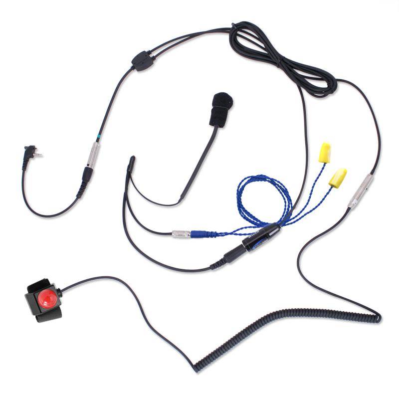 Rugged Radios IMSA 4C Driver Kit for Vertex Single Pin Radios