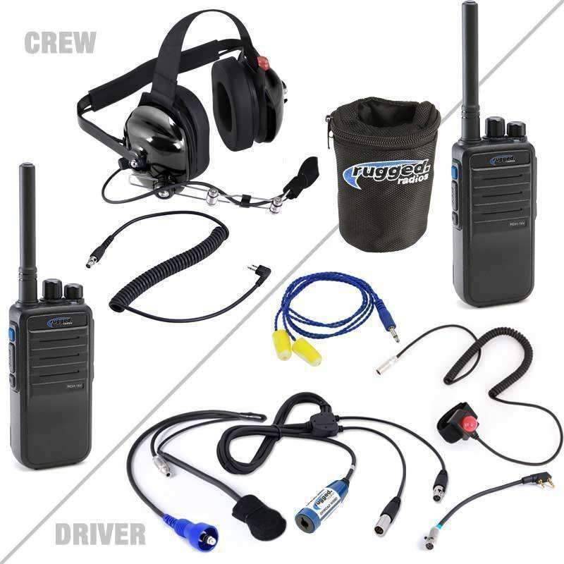 Rugged Radios Off Road Short Course Racing System With UHF RDH Digital Handheld Radios