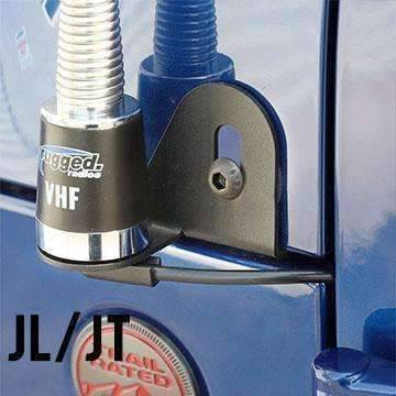 Rugged Radios Antenna Mount For Jeep JL, JK, TJ & JT (Passenger Side)