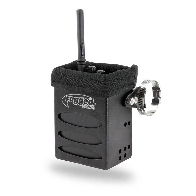Rugged Radios Aluminum Handheld Radio Box with Universal Mounting